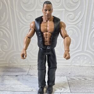 WWE Wrestling Action Figure Basic Series 125 The Rock